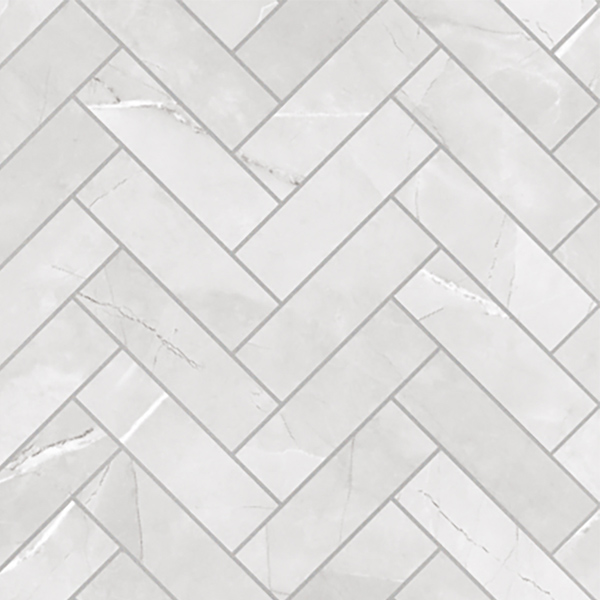 Pulpis Grey 11" x 11" Lisca Herringbone Mosaic