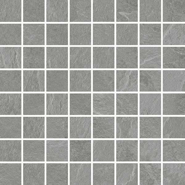 Ash Warm Grey 1.5x1.5 Mosaic