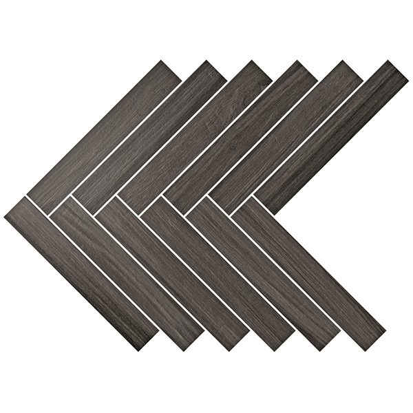 Smoke Herringbone Mosaic