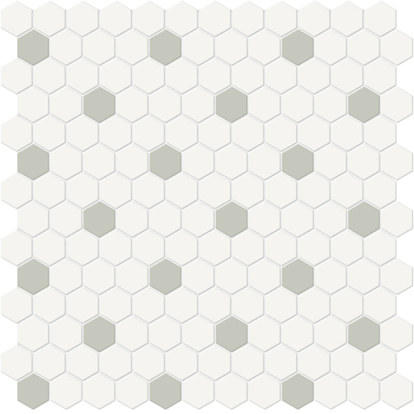 Canvas White w/ Soft Sage